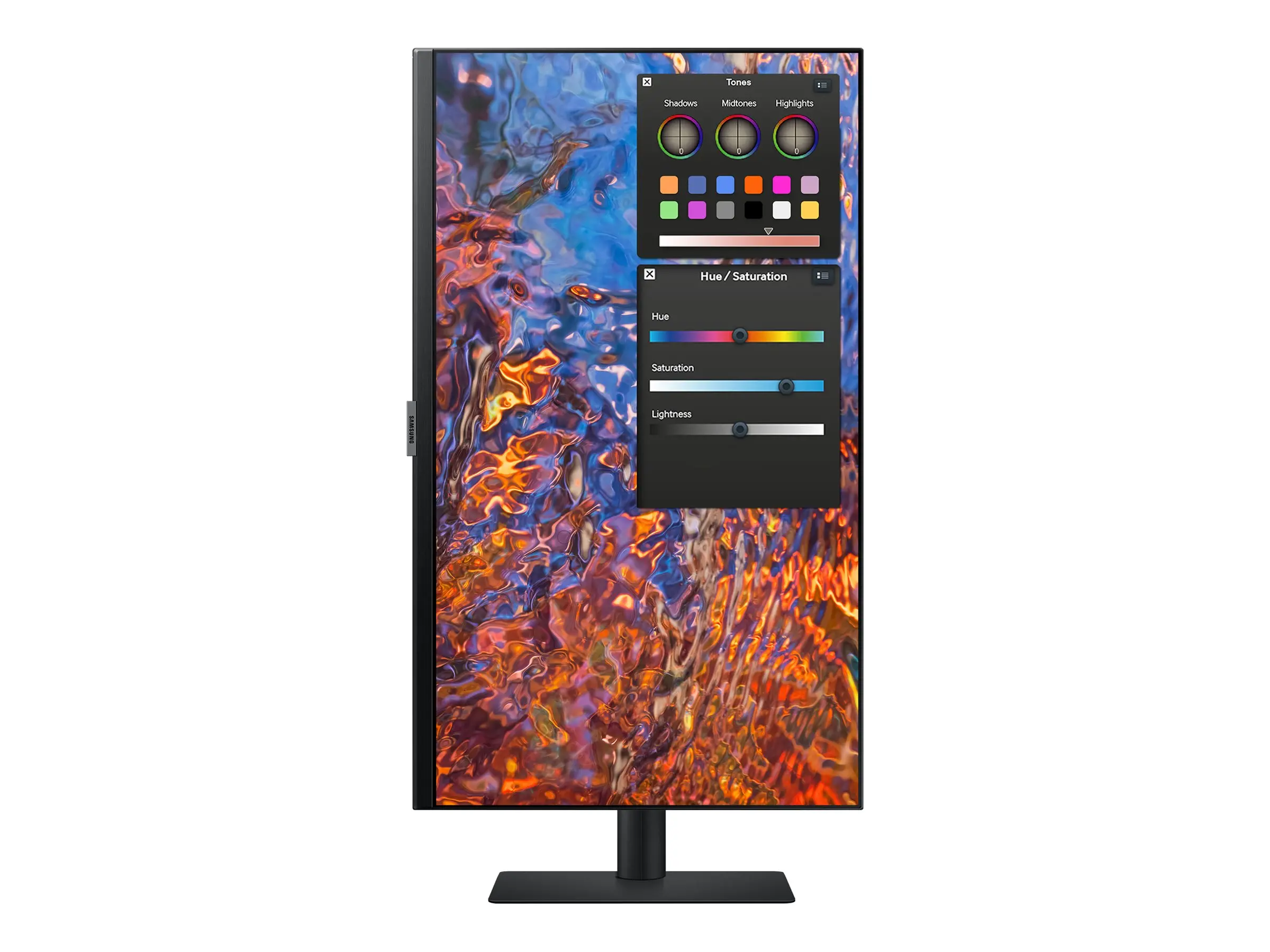 Монитор, Samsung 27B800, 27" IPS LED, 60 Hz, 5 ms GTG, 3840x2160, 300 cd/m2, Flicker Free, PBP, PIP, USB-C 90W, 3xUSB 3.0, Display Port 1.4, 2xHDMI 2.2, Black