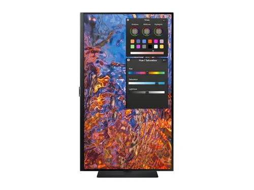 Монитор, Samsung 32B800 32" IPS LED, 60 Hz, 5 ms GTG, 3840x2160, 300 cd/m2, Flicker Free, PBP, PIP, USB-C 90W, 3xUSB 3.0, Display Port 1.4, 2xHDMI 2.2, Black - image 1