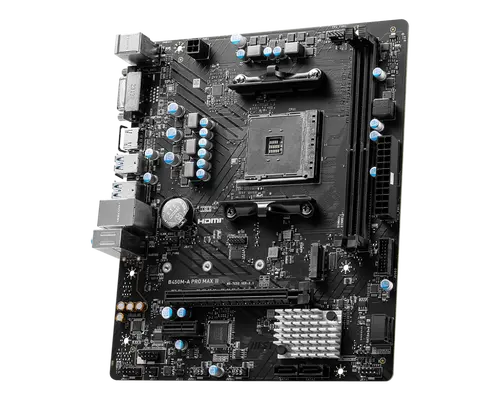Дънна платка, MSI B450M-A PRO MAX II - image 2