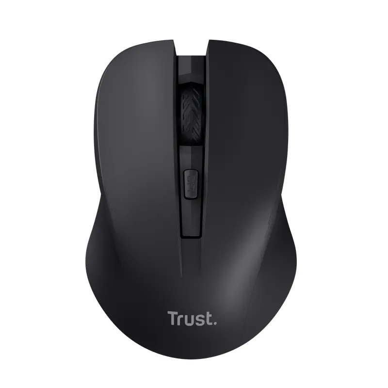 Мишка, TRUST Mydo Silent Wireless Mouse Black - image 2
