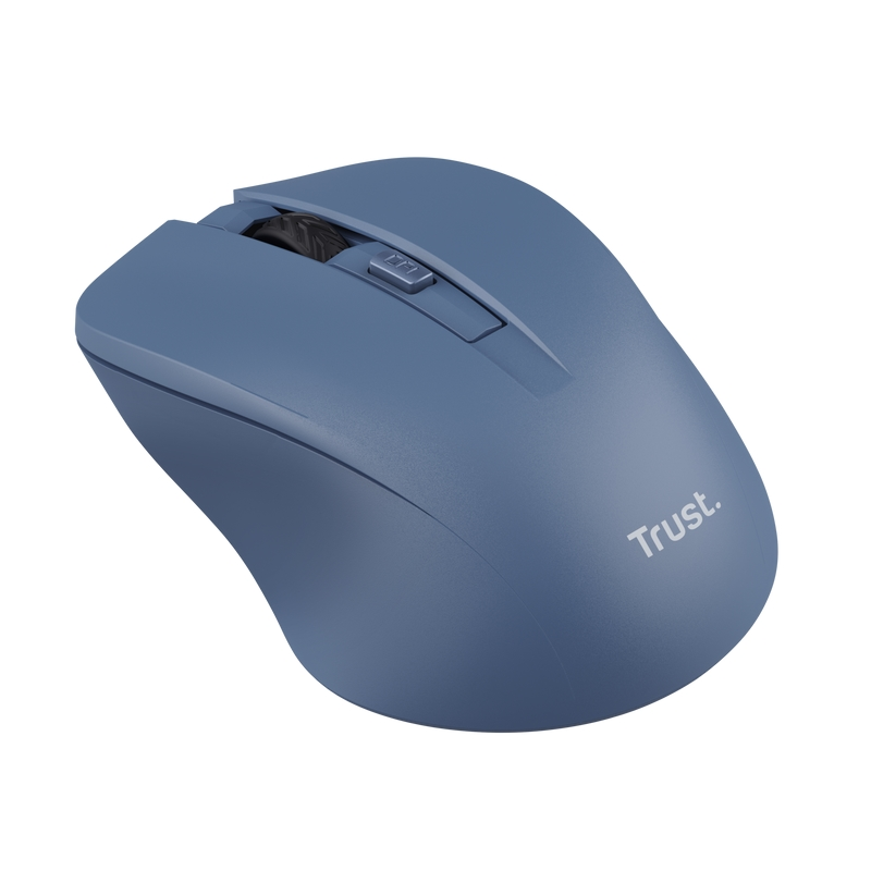 Мишка, TRUST Mydo Silent Wireless Mouse Blue - image 1