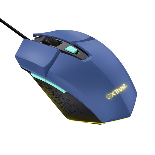 Мишка, TRUST GXT109 Felox Gaming Mouse Blue - image 1