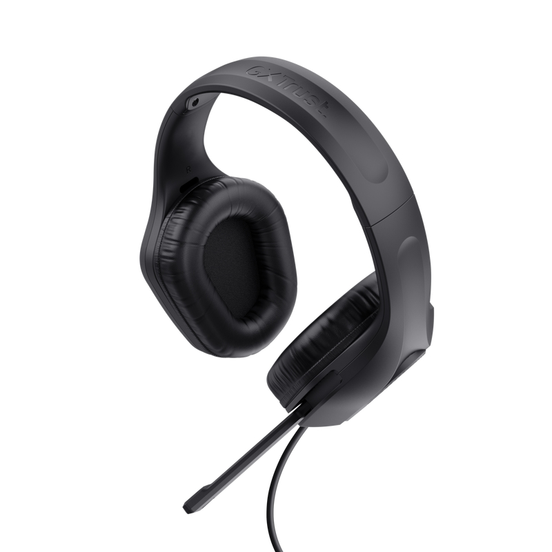 Слушалки, TRUST GXT415 Zirox Headset Black - image 1