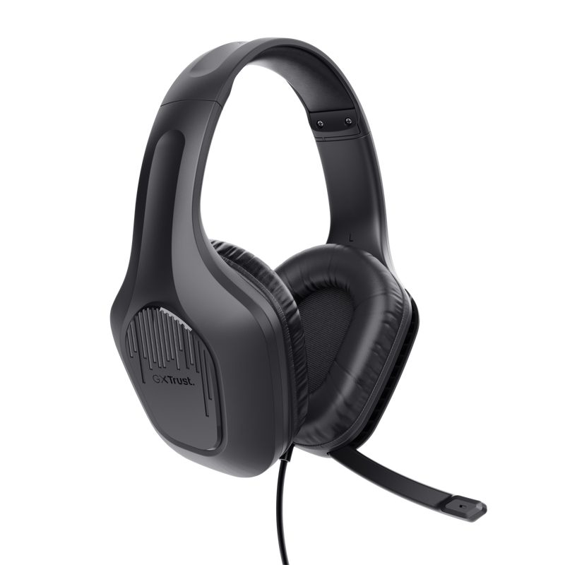 Слушалки, TRUST GXT415 Zirox Headset Black - image 2