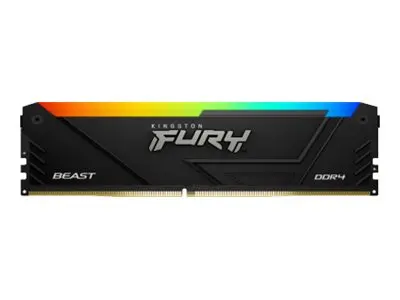 Памет Kingston FURY Beast Black RGB 32GB(2x16GB) DDR4 3200MHz CL16