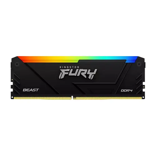 Памет Kingston FURY Beast Black RGB 32GB DDR4 3200MHz CL16