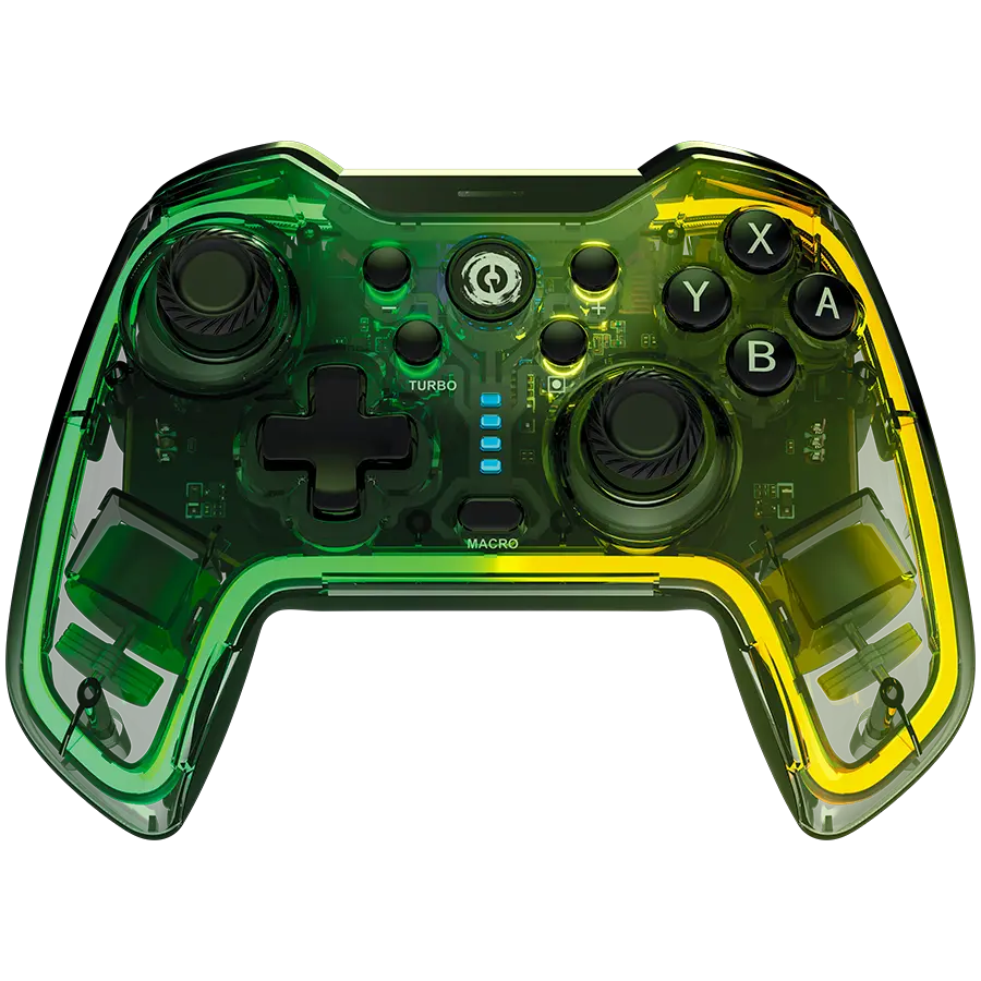 CANYON gamepad Brighter GPW-02 BT+Dongle ασύρματο Crystal