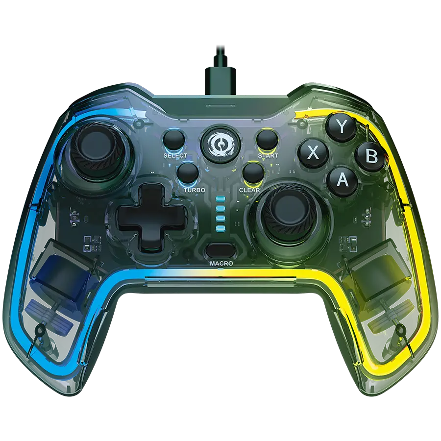 CANYON gamepad Brighter GP-02 cu fir Crystal