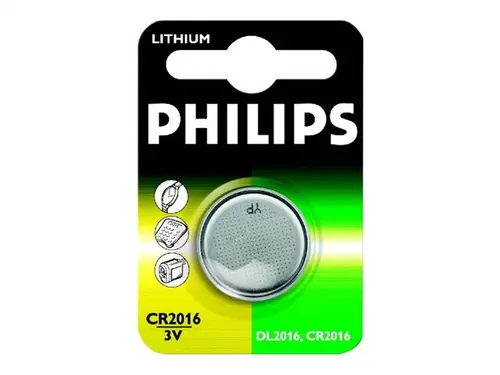 Philips литиева батерия тип копче 3.0V, 1-blister (20.0 x 1.6)