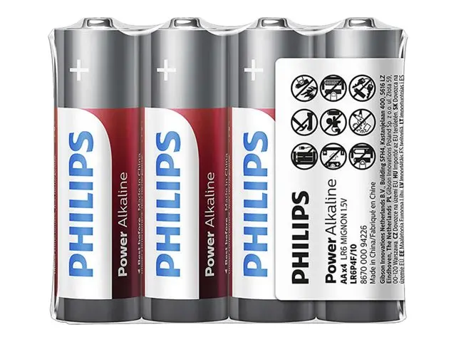 Philips Power Alkaline батерия LR6 AA