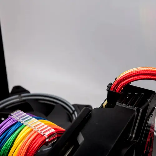 1stPlayer комплект удължителни кабели Custom Modding Cable Kit Rainbow - ATX24P, EPS, PCI-e - RB-001 - image 6