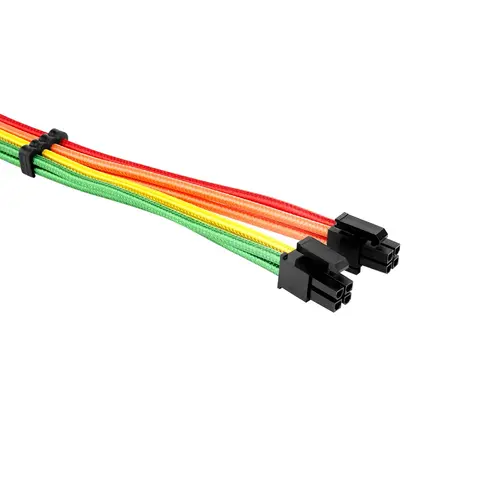 1stPlayer комплект удължителни кабели Custom Modding Cable Kit Rainbow - ATX24P, EPS, PCI-e - RB-001 - image 7