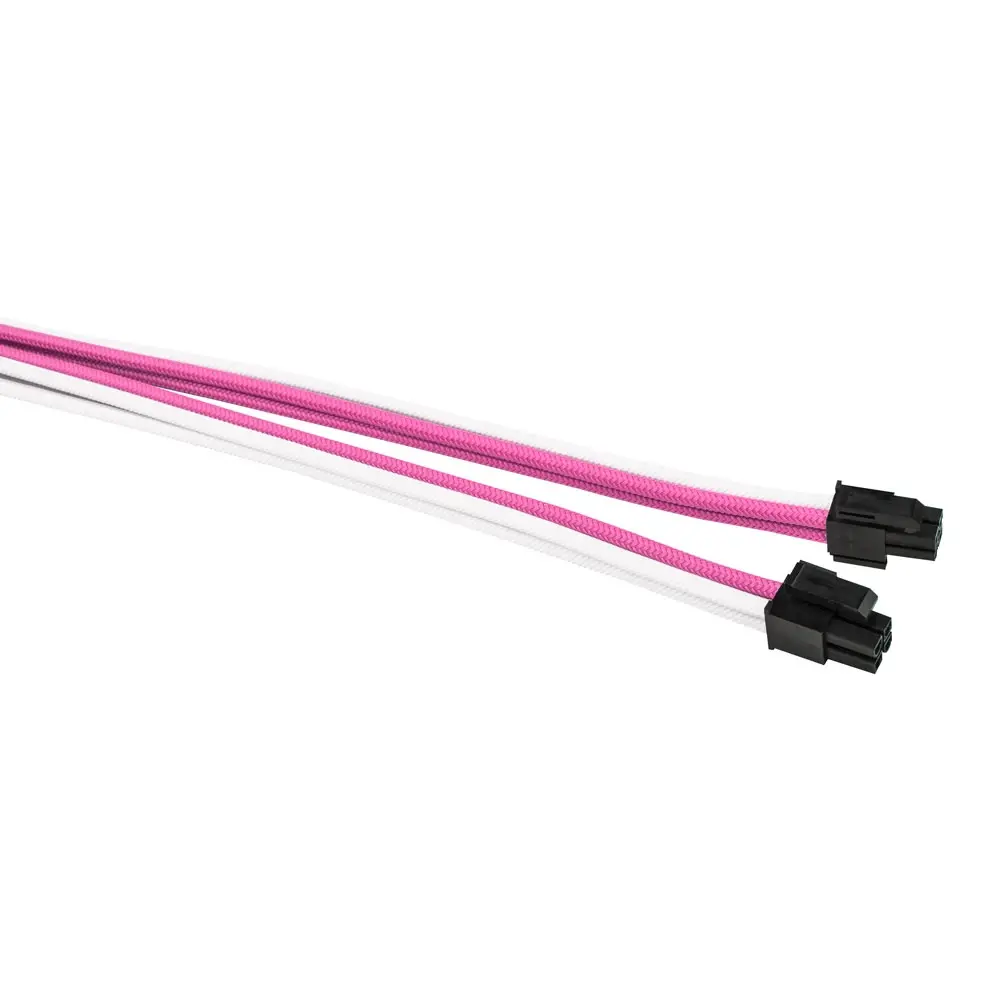 1stPlayer комплект удължителни кабели Custom Modding Cable Kit Pink/White - ATX24P, EPS, PCI-e - PKW-001 - image 2