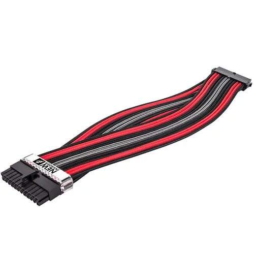1stPlayer комплект удължителни кабели Custom Modding Cable Kit Black/Red/Gray - ATX24P, EPS, PCI-e - BRG-001 - image 1