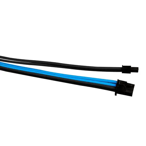 1stPlayer комплект удължителни кабели Custom Modding Cable Kit Black/Blue - ATX24P, EPS, PCI-e - BBL-001 - image 1