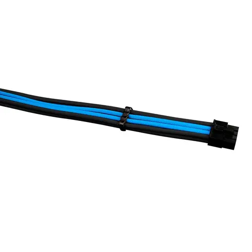 1stPlayer комплект удължителни кабели Custom Modding Cable Kit Black/Blue - ATX24P, EPS, PCI-e - BBL-001 - image 2