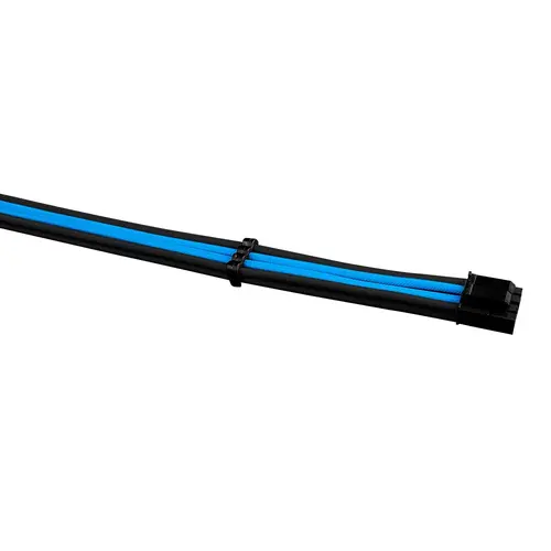 1stPlayer комплект удължителни кабели Custom Modding Cable Kit Black/Blue - ATX24P, EPS, PCI-e - BBL-001 - image 4