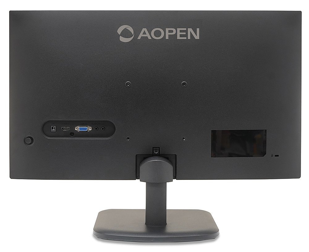 Монитор, Aopen powered by Acer 24CL1YEbmix, 23.8'', IPS FHD (1920x1080) LED, 250nit, 1ms TVR, ZeroFrame, 100Hz FreeSync, sRGB 99%, Flicker-less, 1000:1 ACM, HDMI, VGA, Tilt, Vesa, BluelightShield, Speakers, Black - image 5