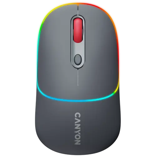 CANYON mouse MW-22 2in1 BT/ Wireless Dark Grey