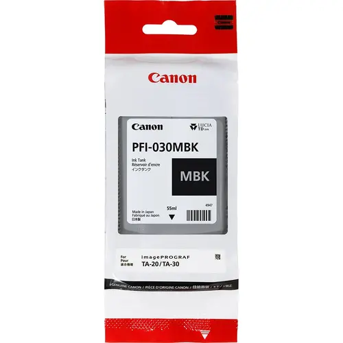 Consumabil, Canon PFI-030, negru mat - 1