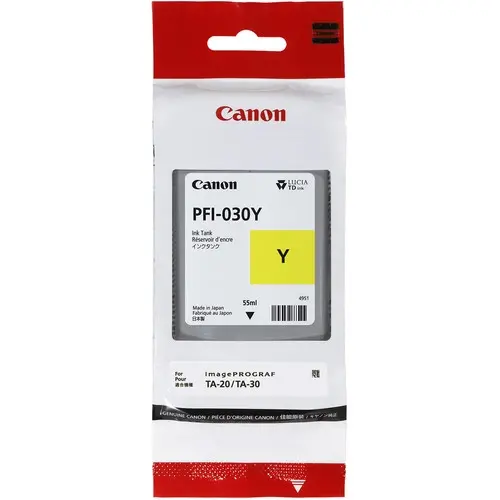 Consumabil, Canon PFI-030, galben - 1