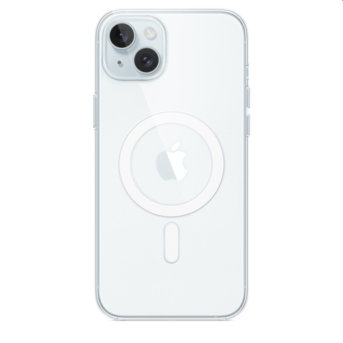 Калъф, Apple iPhone 15 Plus Clear Case with MagSafe