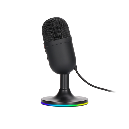 Marvo Геймърски микрофон Gaming USB Microphone - MIC-06 Black - USB, RGB - image 1