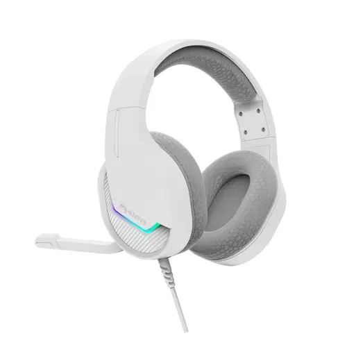 Marvo gaming ακουστικά Gaming Headphones H8618 Λευκό - 50mm, USB, RGB - 4
