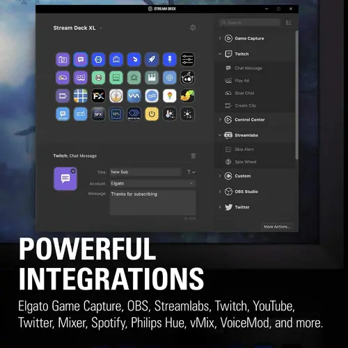 Χειριστήριο Elgato Stream Deck, 32 πλήκτρα LCD, μαύρο - 6