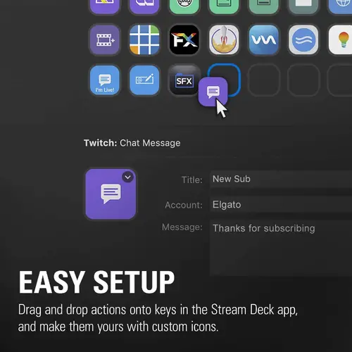 Χειριστήριο Elgato Stream Deck, 32 πλήκτρα LCD, μαύρο - 8