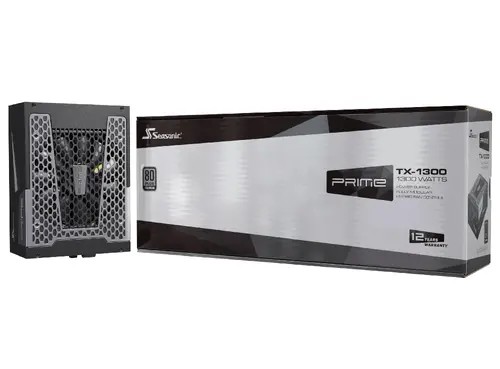 Seasonic PRIME TX-1300 Titanium, ATX 3.0, 80 PLUS TITANIUM, 135mm FDB Fan, Fully Modular, PCIe Gen 5 Cable (12VHPWR) included, 12 Years Warranty (1TX13TART3A10X) - image 9