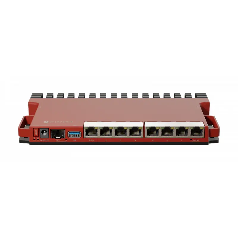 Ρούτερ MikroTik L009UiGS-RM, CPU 800MHz, 12 RAM, 8xGigabit, 1xSFP, USB 3.0