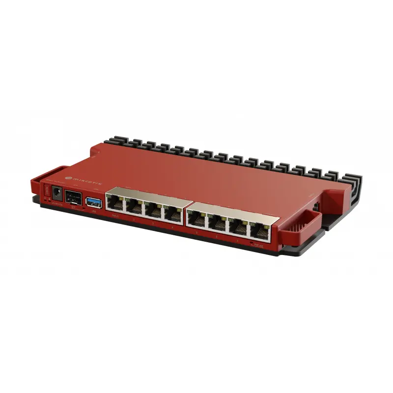 Рутер MikroTik L009UiGS-RM, CPU 800MHz, 12 RAM, 8xGigabit, 1xSFP, USB 3.0 - image 2