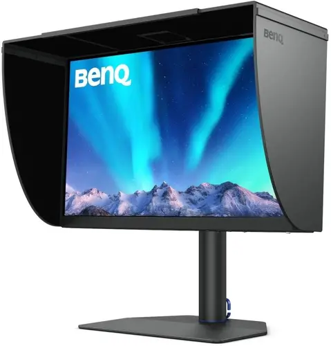 Οθόνη, BenQ SW272U 27" IPS, 4K, 3840x2160, 400 cd/m2, Οθόνη για φωτογράφους, 100% sRGB, 99% Adobe RGB, 99% P, Hard.Calubrat., 1.07 δισεκατομμύρια - 3