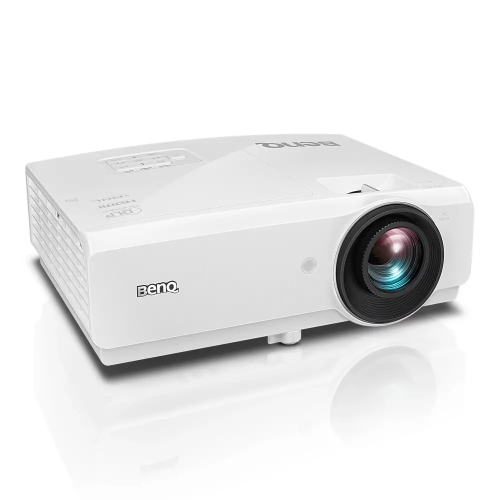 Мултимедиен проектор, BenQ SH753P DLP 1080P, 13000:1, 5000 AL, 1.5X Zoom, TRratio 1.39 ~ 2.09; Keystone (±30 degr.), 31db (Eco), RJ45, PC x1, HDMI x2, MHLx1, USB A (USB Power 5V/1.5A), DC 12V trigger x1, 3D, Audio In/Out, Audio L/Rx1, Corner fit, 10W SP, SmarEco (Rem. S-Video - image 1