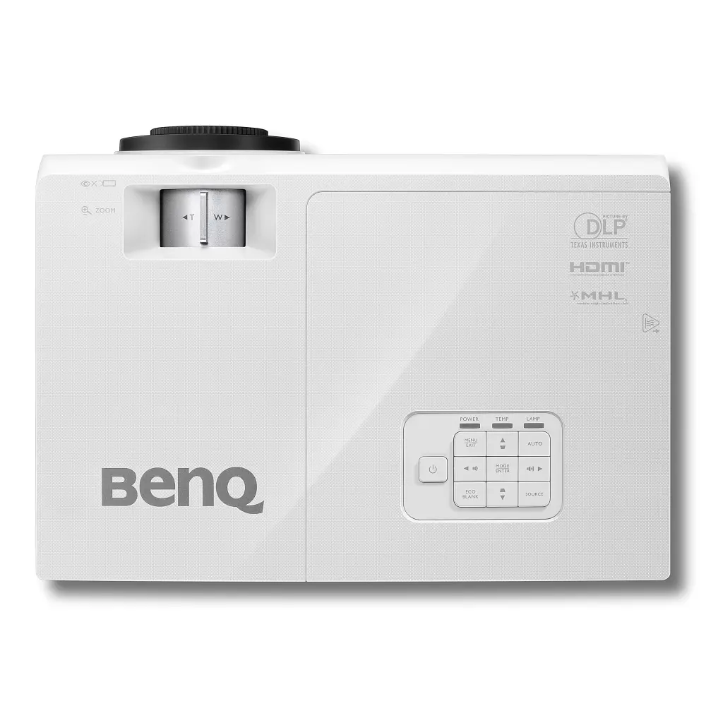 Мултимедиен проектор, BenQ SH753P DLP 1080P, 13000:1, 5000 AL, 1.5X Zoom, TRratio 1.39 ~ 2.09; Keystone (±30 degr.), 31db (Eco), RJ45, PC x1, HDMI x2, MHLx1, USB A (USB Power 5V/1.5A), DC 12V trigger x1, 3D, Audio In/Out, Audio L/Rx1, Corner fit, 10W SP, SmarEco (Rem. S-Video - image 4