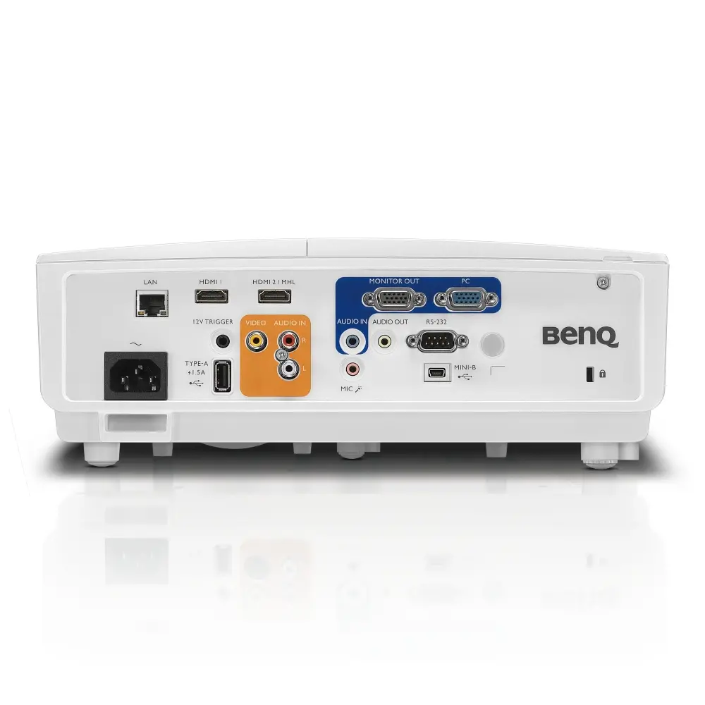Мултимедиен проектор, BenQ SH753P DLP 1080P, 13000:1, 5000 AL, 1.5X Zoom, TRratio 1.39 ~ 2.09; Keystone (±30 degr.), 31db (Eco), RJ45, PC x1, HDMI x2, MHLx1, USB A (USB Power 5V/1.5A), DC 12V trigger x1, 3D, Audio In/Out, Audio L/Rx1, Corner fit, 10W SP, SmarEco (Rem. S-Video - image 5