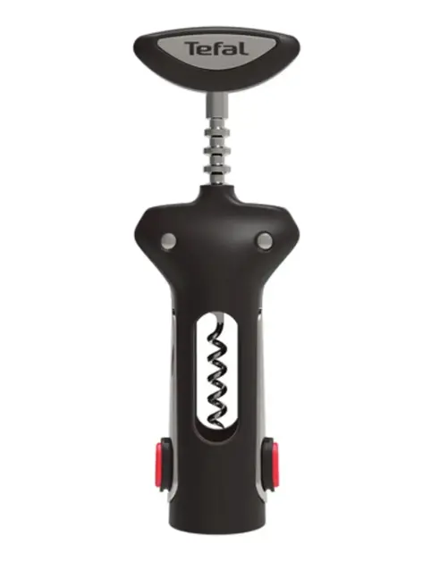Тирбушон, Tefal K2073414 Winged Corkscrew Ss Ingenio Tef