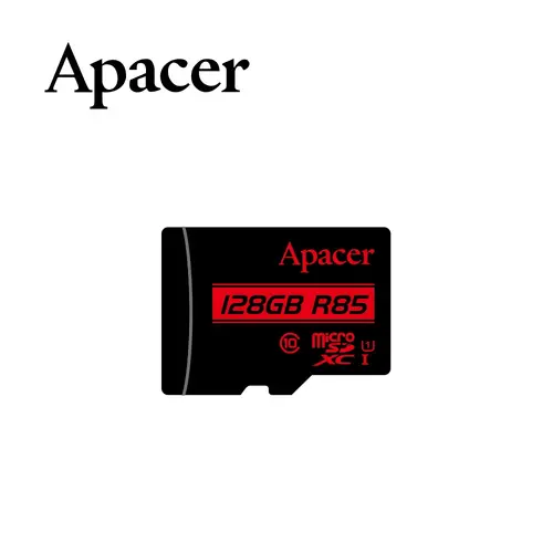 Памет, Apacer 128GB microSDXC Class 10 UHS-I (1 adapter) - image 1