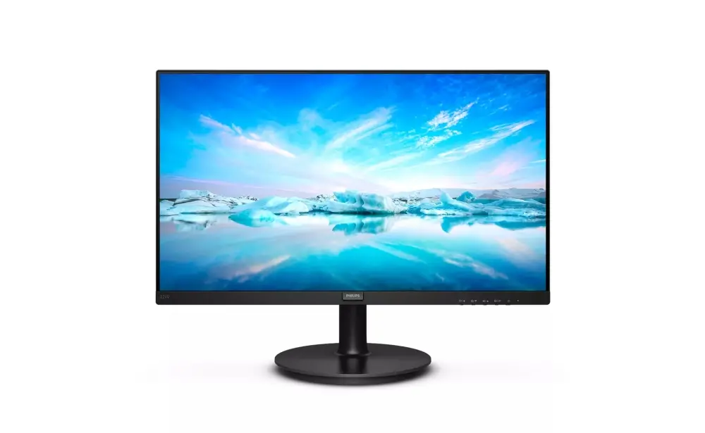 Монитор, Philips 221V8A/00, 21.5" VA WLED, 1920x1080@75Hz, 4ms GtG, 250cd m/2, 3000:1, Mega Infinity DCR, Adaptive Sync, FlickerFree, Low Blue Mode, 2Wx2, Tilt, D-SUB, HDMI