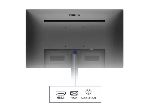 Monitor, Philips 221V8A/00, 21.5" VA WLED, 1920x1080@75Hz, 4ms GtG, 250cd m/2, 3000:1, Mega Infinity DCR, Adaptive Sync, FlickerFree, Low Blue Mode - 5