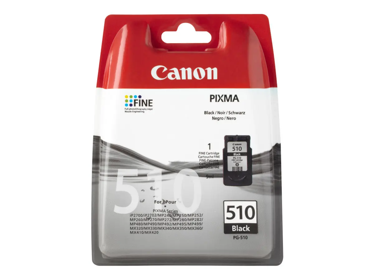 CANON PG-510 ink cartridge black standard capacity 9ml 220 pages 1-pack - image 4