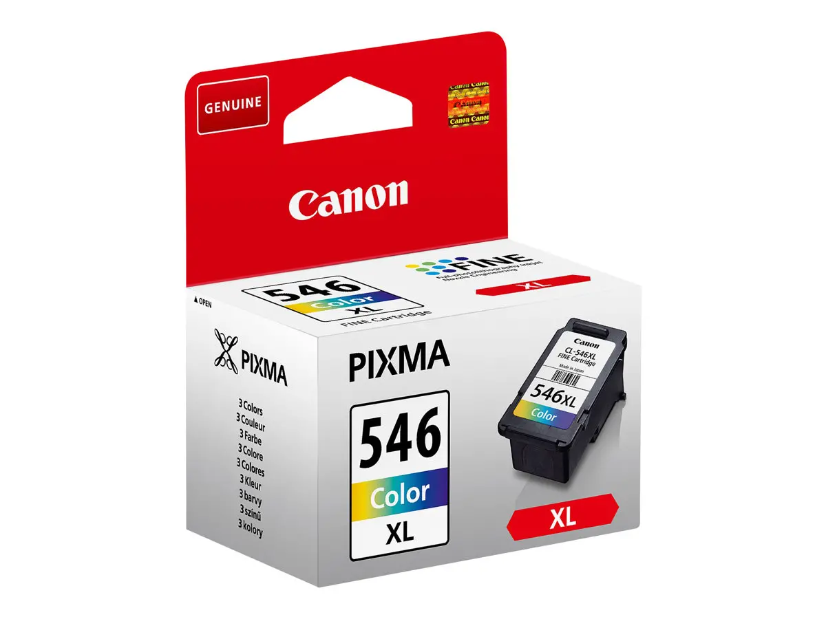CANON 1LB CL-546XL ink cartridge colour high capacity 13ml 300 pages 1-pack - image 1