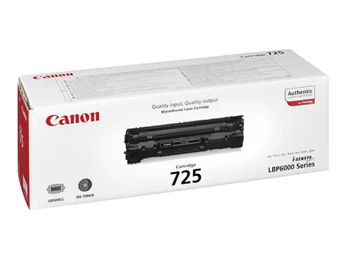 CANON CRG-725 toner cartridge black standard capacity 1.600 pages 1-pack - image 5