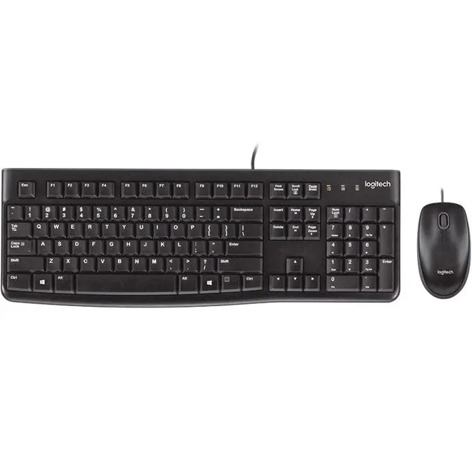 Комплект, Logitech Desktop MK120 - US INTL - EER