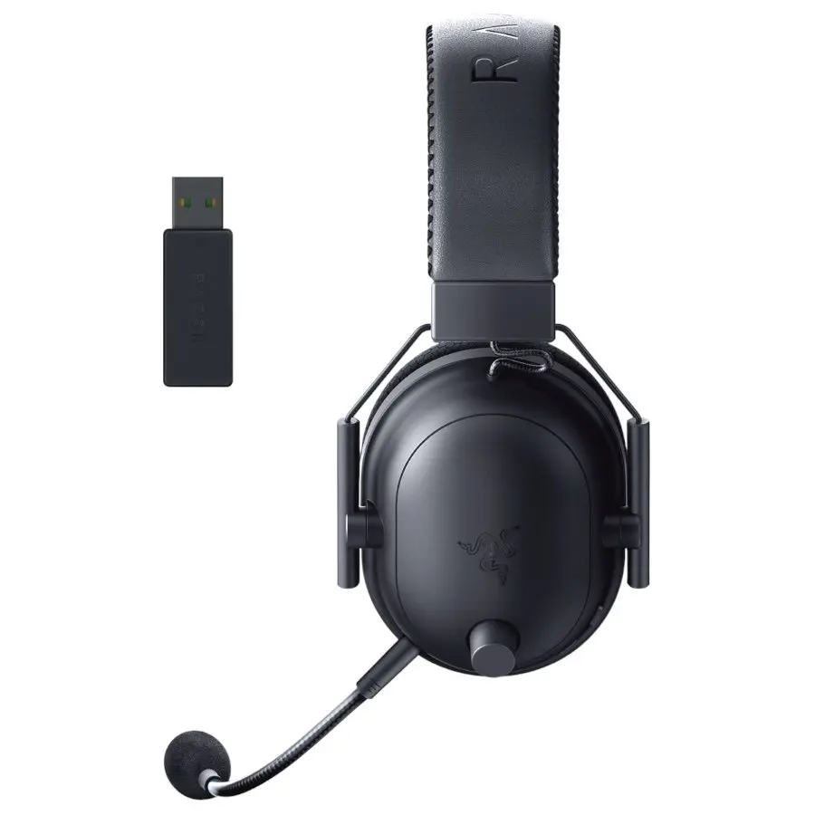 BlackShark V2 Pro (2023) - Negru, Căști gaming wireless, Razer TriForce Titanium Driver 50 mm, Pernițe ovale pentru urechi, Microfon detașabil Super - image 4