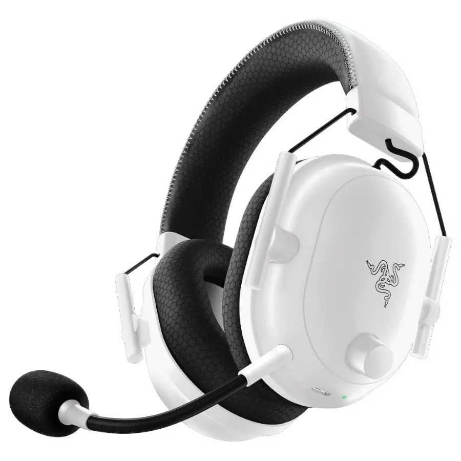 BlackShark V2 Pro (2023) - Λευκό, Ασύρματα Gaming ακουστικά, Razer TriForce Titanium Driver 50 mm, Οβάλ μαξιλαράκια αυτιών, Αποσπώμενο μικρόφωνο Super - image 4