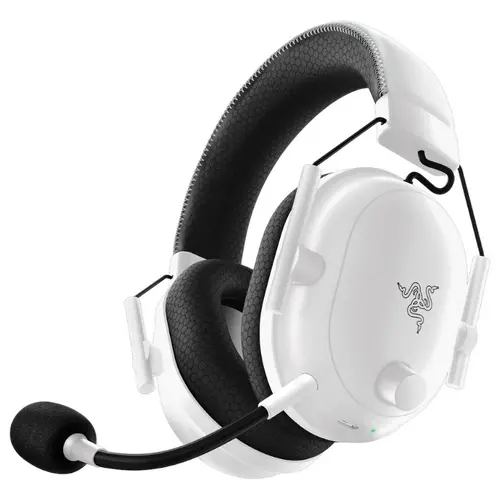 BlackShark V2 Pro (2023) - White, Wireless Gaming Headset, Razer TriForce Titanium Driver 50 mm, Oval Ear Cushions, Detachable Super Wideband microphone, THX Spatial Audio, Type A Wireless (2.4 GHz), Bluetooth 5.2 - image 4