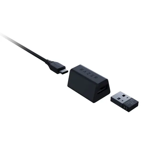 Razer DeathAdder V3 Pro Black, Wireless Gaming Mouse, True 30000 dpi, Focus Pro 30K Optical Sensor, Gen-3 Optical Mouse Switches, 5 programmable buttons, Razer Speedflex Cable USB Type C, 90-million Clicks - image 5