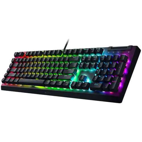 Razer BlackWidow V4 X Mechanical Gaming Keyboard, US Layout, Green Switch, Razer Chroma™ RGB, 6 Macro Keys, Lubricated Stabilizers, Media Roller - image 1
